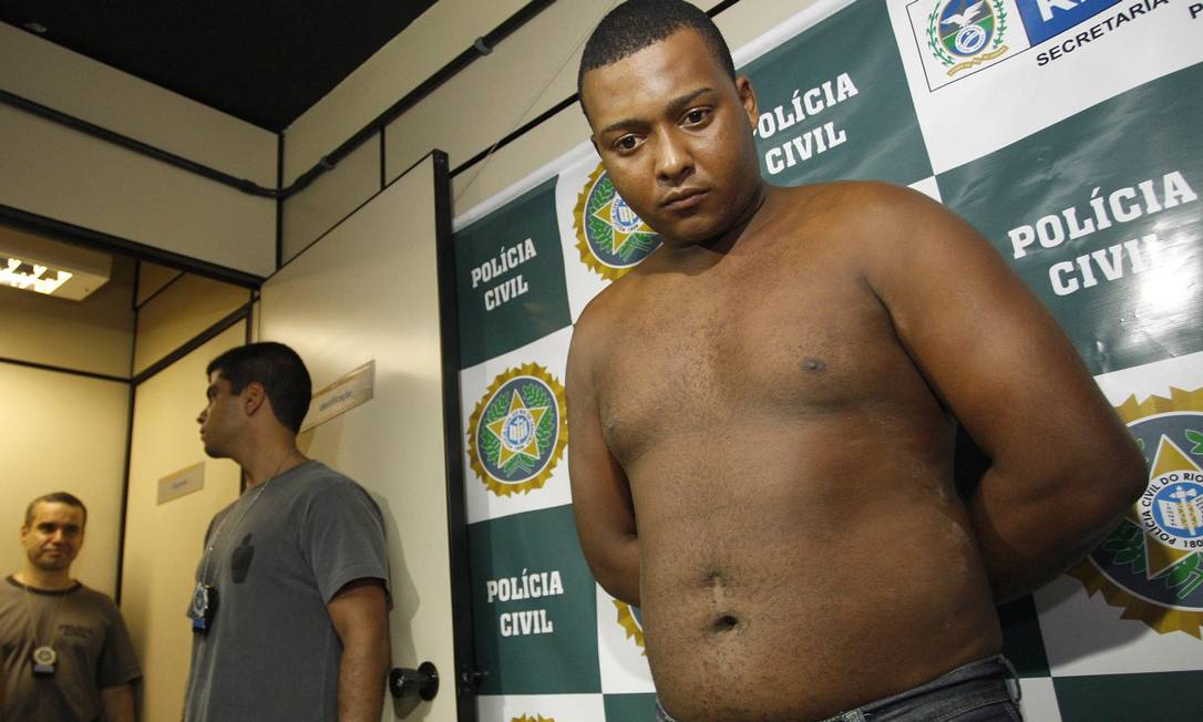 Preso mais um acusado de estuprar um turista em Copacabana. Carlos Armando Costa dos Santos, de 21 anos, foi detido em Itaboraí Foto: Márcio Alves / Agência O Globo