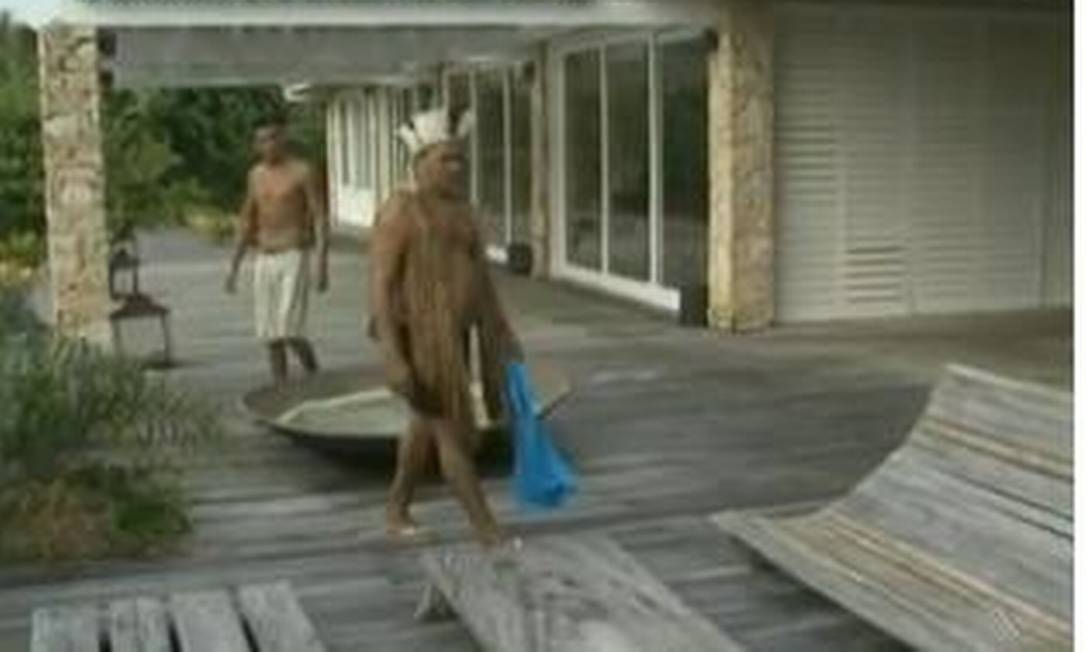 
Índios tupinambás ocupam hotel de luxo no sul da Bahia
Foto: Reprodução TV Bahia