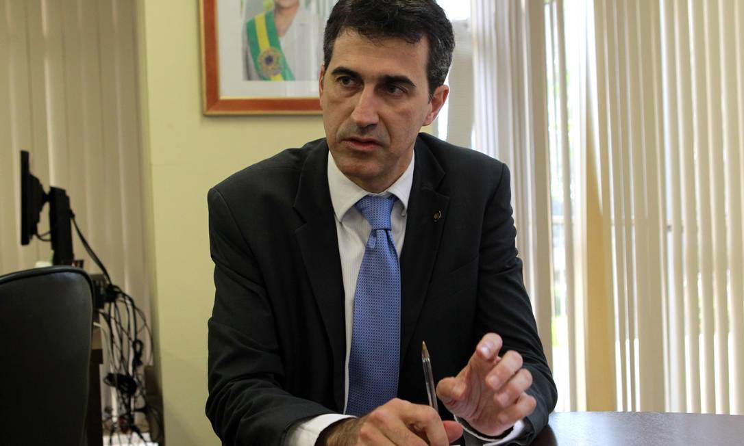 
O secretário nacional de Políticas sobre Drogas, Vitore Maximiano
Foto: Givaldo Barbosa / Agência O Globo