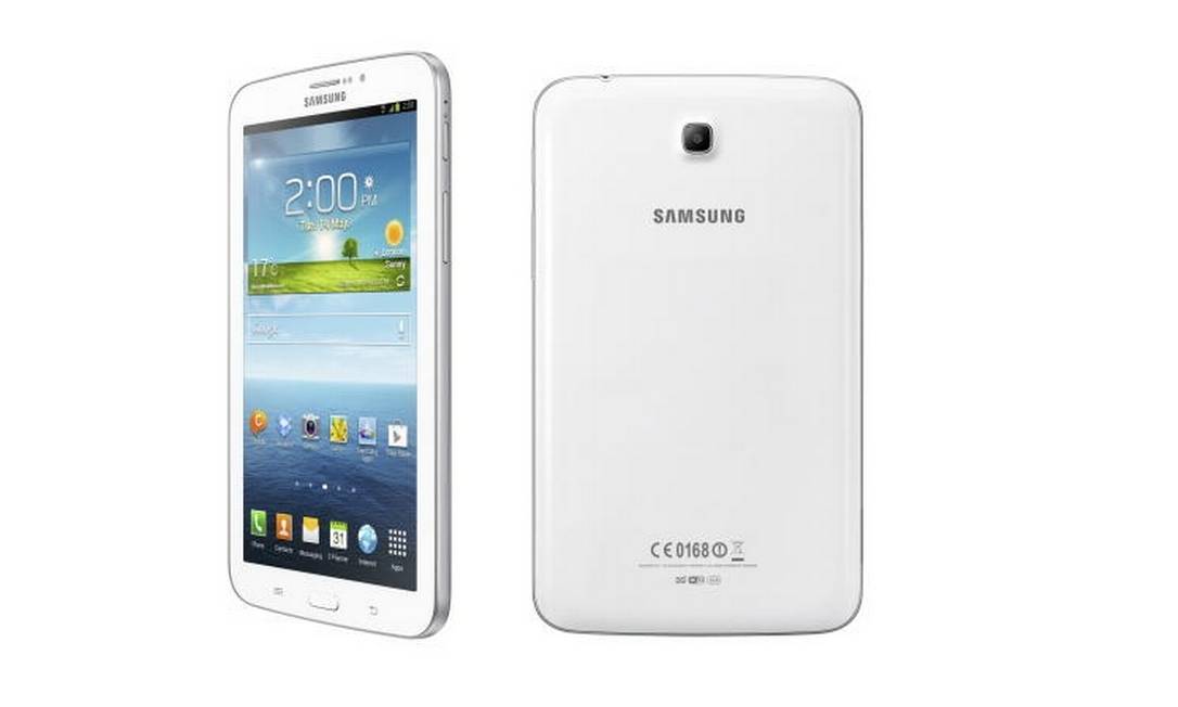 
Novo tablet pequeno da Samsung tem tela e câmeras comparativamente fracas
Foto: Divulgação