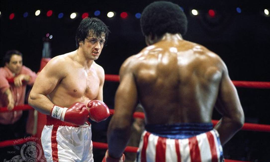 O personagem Rocky Balboa, eternizado por Sylvester Stallone Foto: Divulgação
