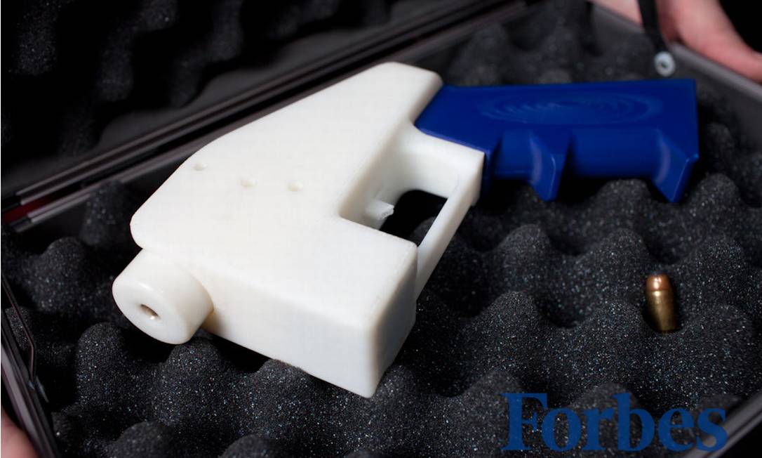 
Protótipo da “Liberation”, a primeira pistola imprimível em 3D do mundo
Foto: Michael Thad Carter/Forbes