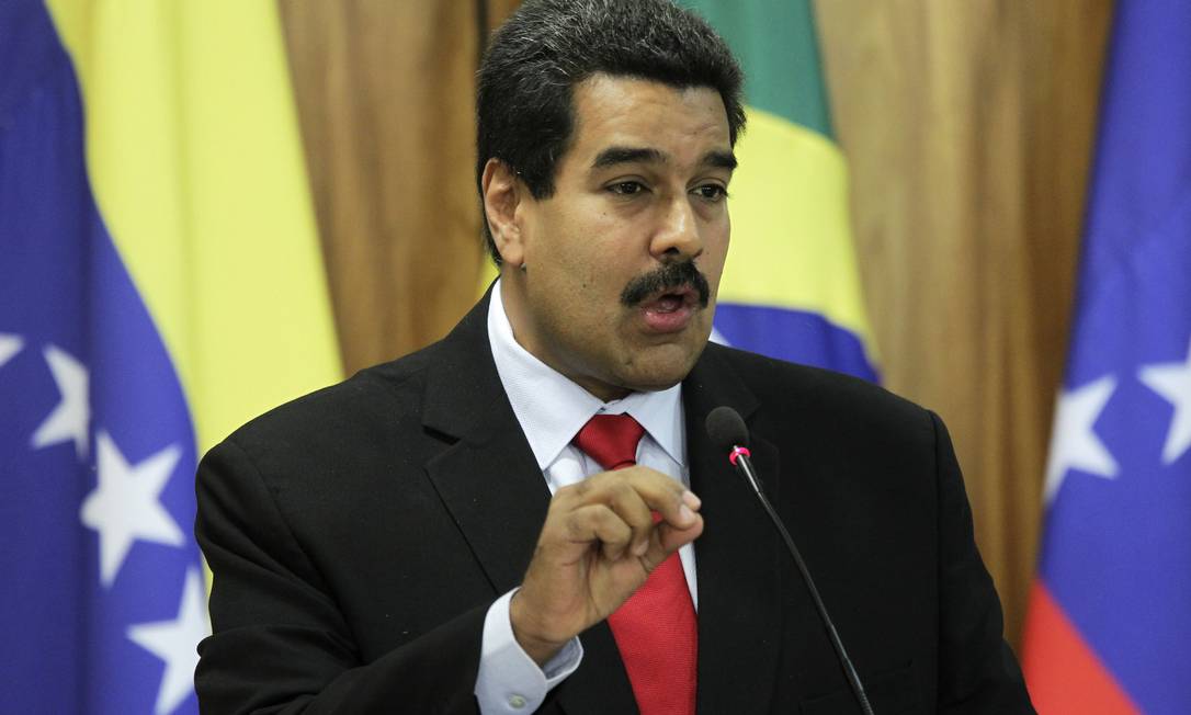 
Nicolás Maduro em visita ao Brasil na semana passada
Foto: UESLEI MARCELINO / REUTERS