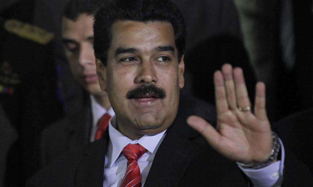 
Presidente da Venezuela Nicolás Maduro no Palácio de Miraflores em Caracas
Foto: Ariana Cubillos / AP