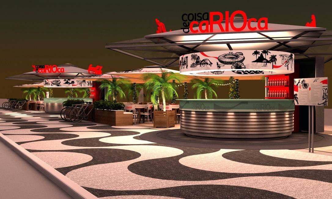 Calçadão de Copacabana ganhará quatro novos quiosques em junho Jornal