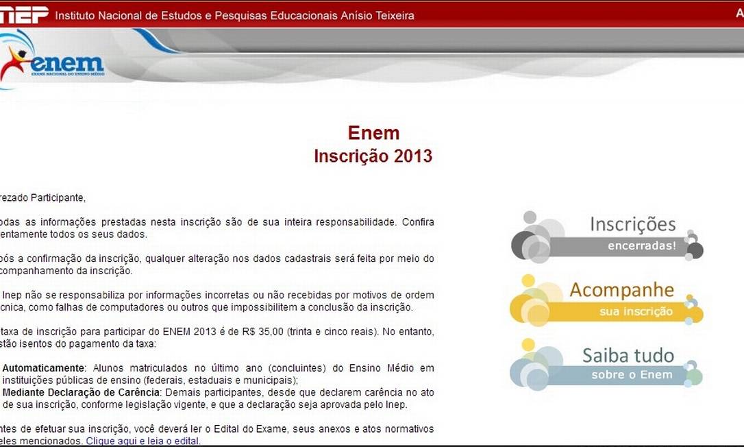 G1 - MEC divulga as notas do Enem 2013 - notícias em Enem 2013