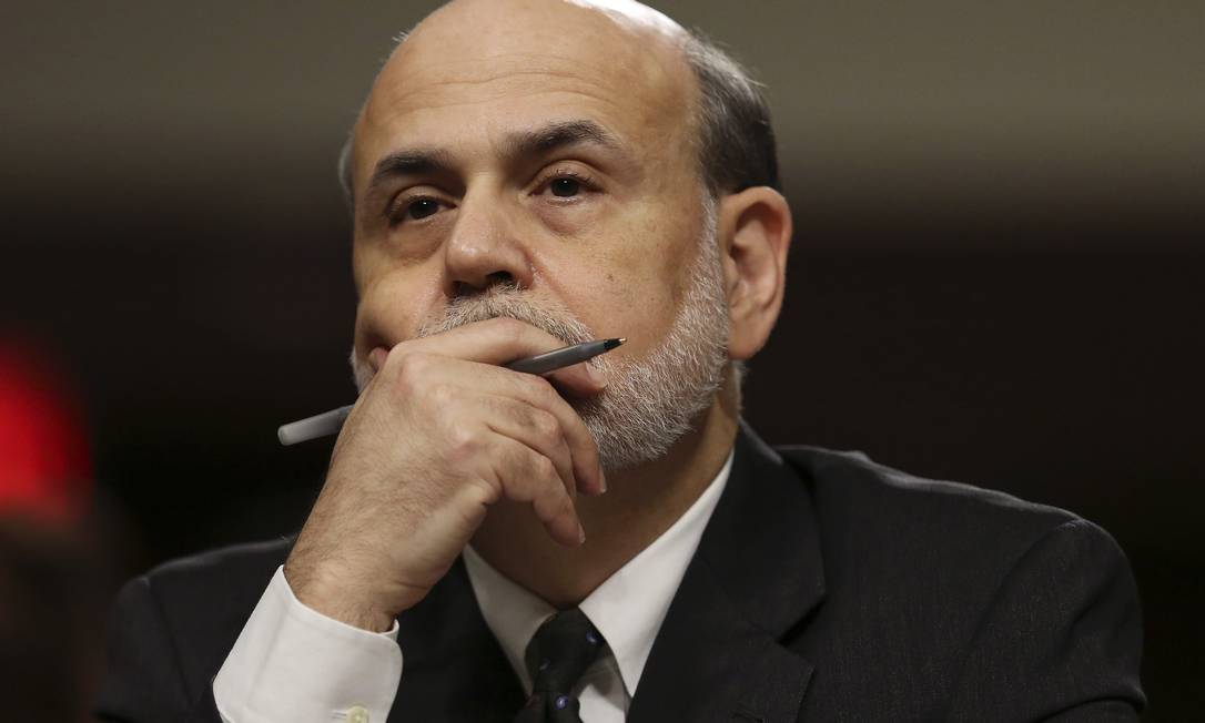 O presidente do Fed, Ben Bernanke, pode deixar o cargo quando seu segundo mandato expirar em janeiro Foto: GARY CAMERON / Reuters
