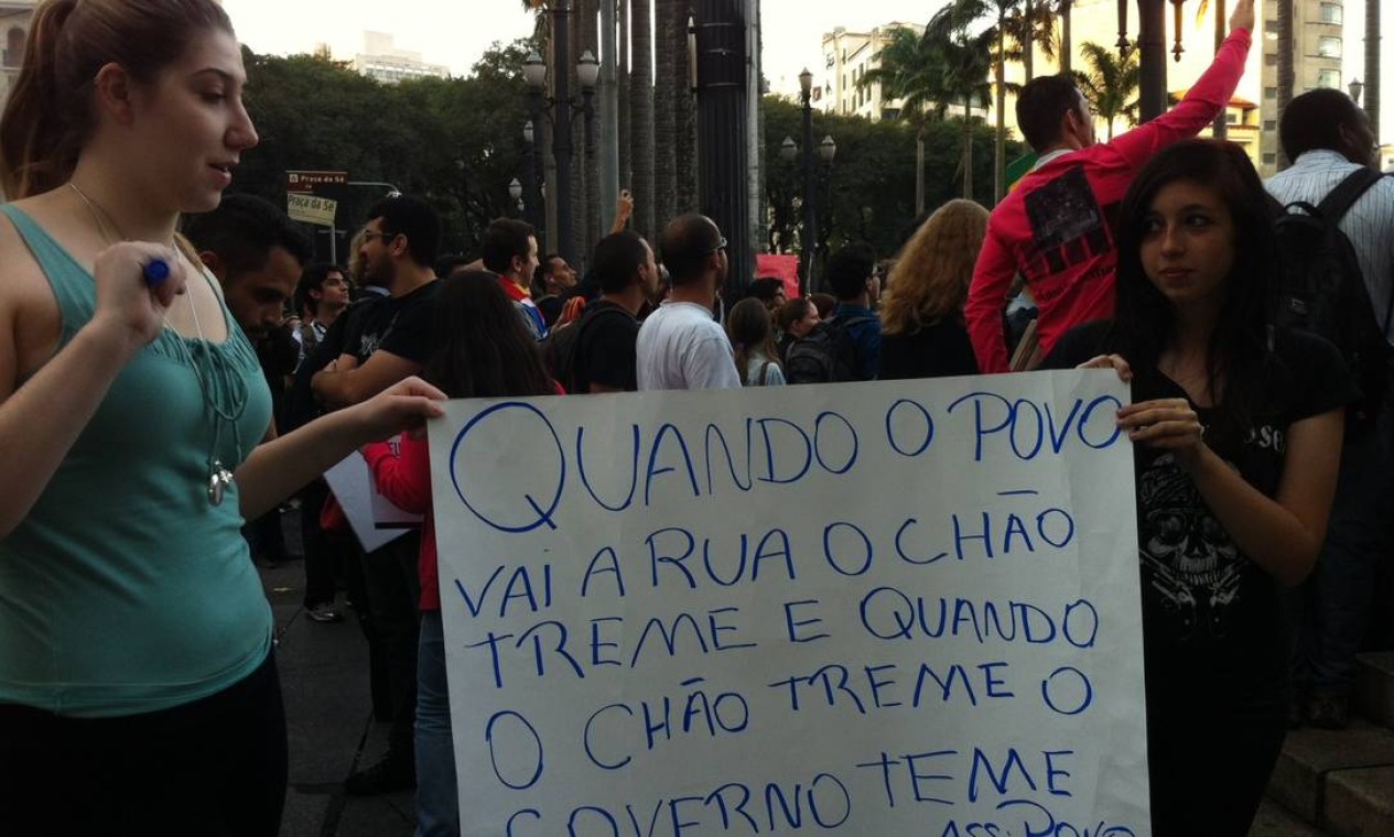 O Que Dizem Os Cartazes Dos Manifestantes Jornal O Globo 7130