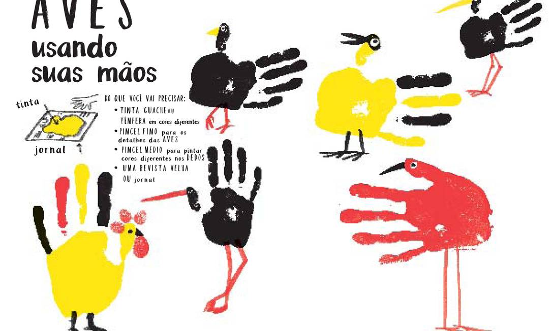 Fazendo arte com as pontas dos dedos - Jornal O Globo