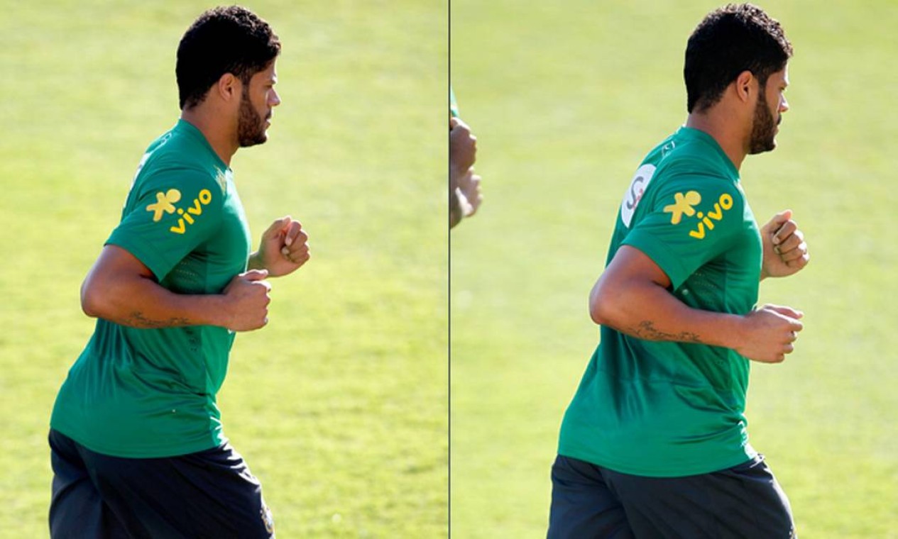 Eis o comentado bumbum de Hulk Foto: Agência O Globo