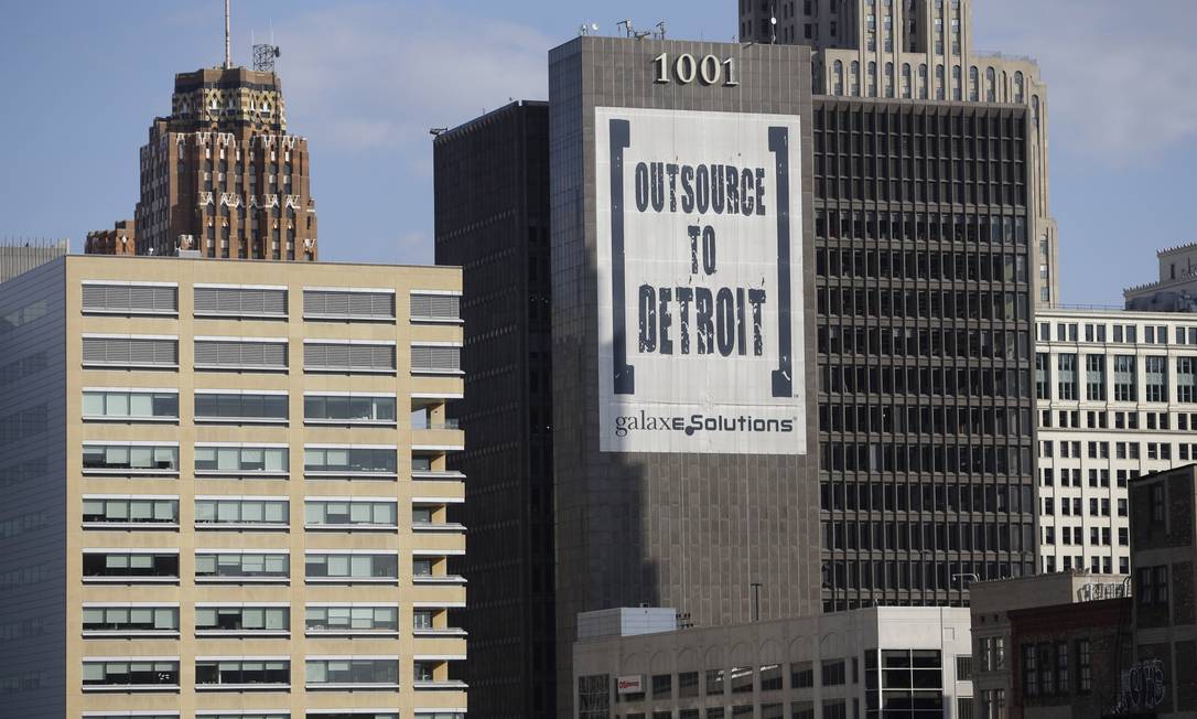 
Detroit, que foi símbolo da riqueza dos Estados Unidos nos anos 50 e 60, tem US$ 18 bilhões em dívidas Foto: Carlos Osorio / AP