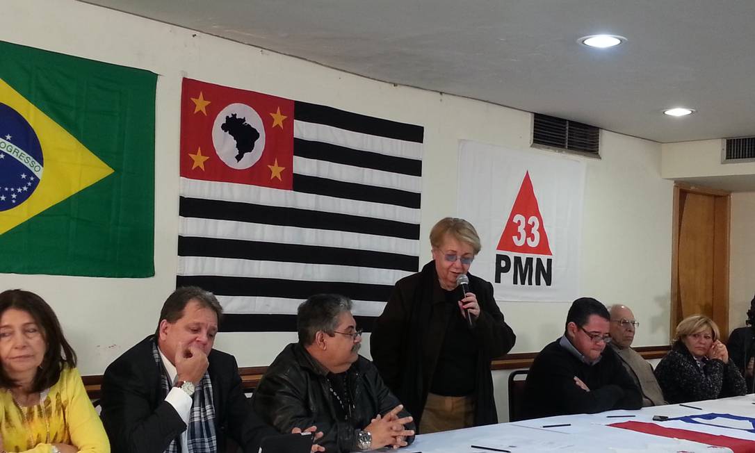 
PMN decide, em convenção extraordinária, desistir da fusão com PPS.
Foto: Marcelle Ribeiro / O Globo