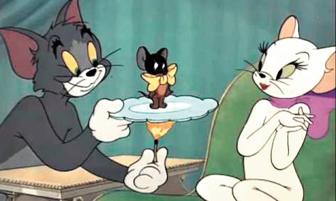
No episódio “Casanova cat”, lançado em 1951, as “brincadeiras” entre o gato Tom e o rato Jerry são consideradas ofensivas
Foto: Divulgação