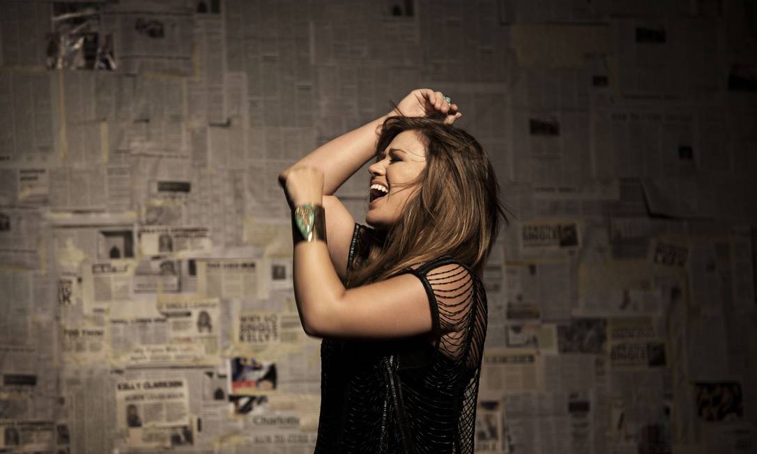 A cantora Kelly Clarkson Foto: Divulgação