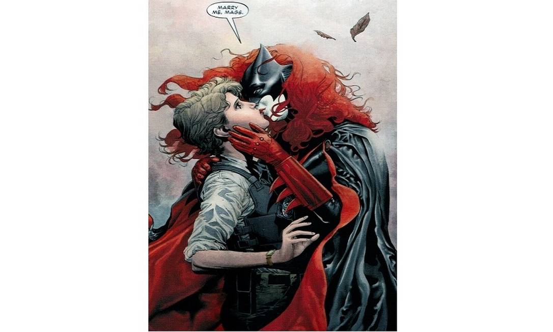 Batwoman pede a namorada em casamento Foto: Reprodução