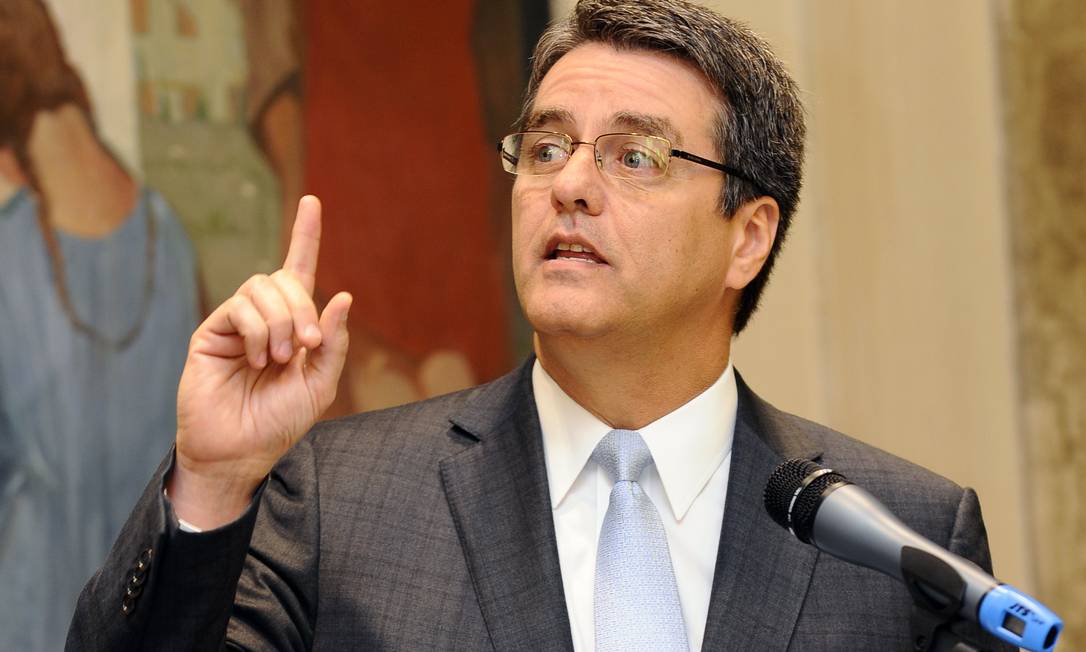 
O embaixador brasileiro Roberto Azevêdo
Foto: ALAIN GROSCLAUDE / AFP