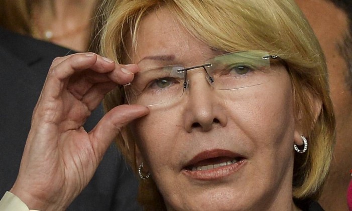 A procuradora-geral da Venezuela, Luisa Ortega Foto: LUIS ROBAYO / AFP