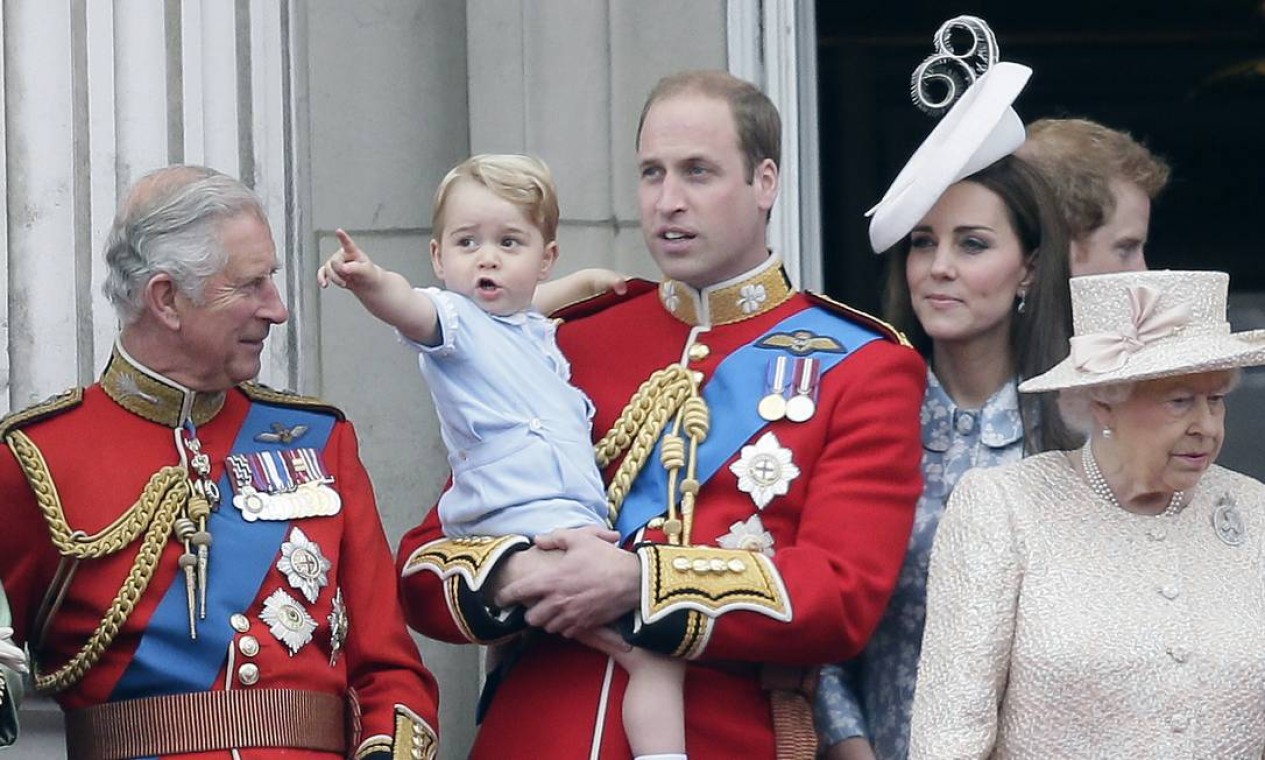 No aniversário da rainha Elizabeth II, em 2015 Foto: Tim Ireland / (AP Photo/Tim Ireland)