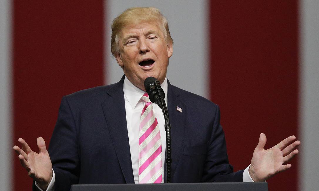 O presidente dos Estados Unidos, Donald Trump Foto: Brynn Anderson / AP