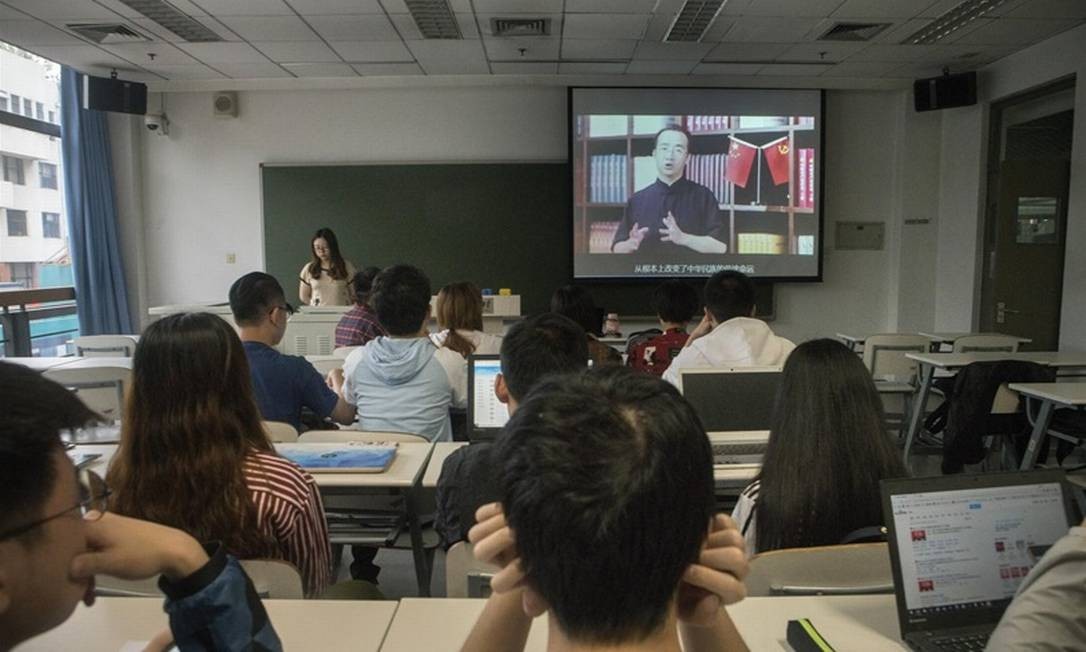Por dentro de uma aula de ideologia na China - Jornal O Globo