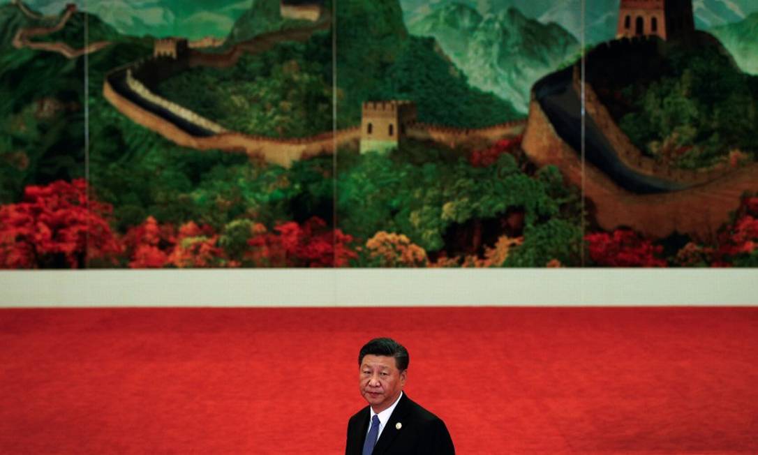 Presidente da China Xi Jinping no 7º Fórum de Cooperação China-África, na capital chinesa Foto: POOL / REUTERS