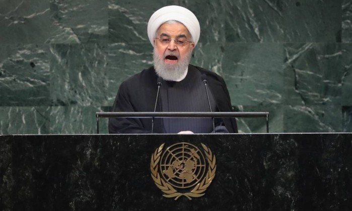 Presidente do Irã acusa Trump de 'fraqueza intelectual', 'terrorismo econômico' e 'disposição nazista'