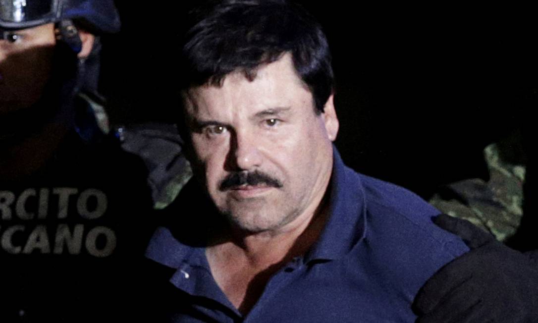 Joaquin "El Chapo" Guzmán agora julgado e condenado já foi o traficando mais procurado do mundo Foto: Henry Romero / REUTERS