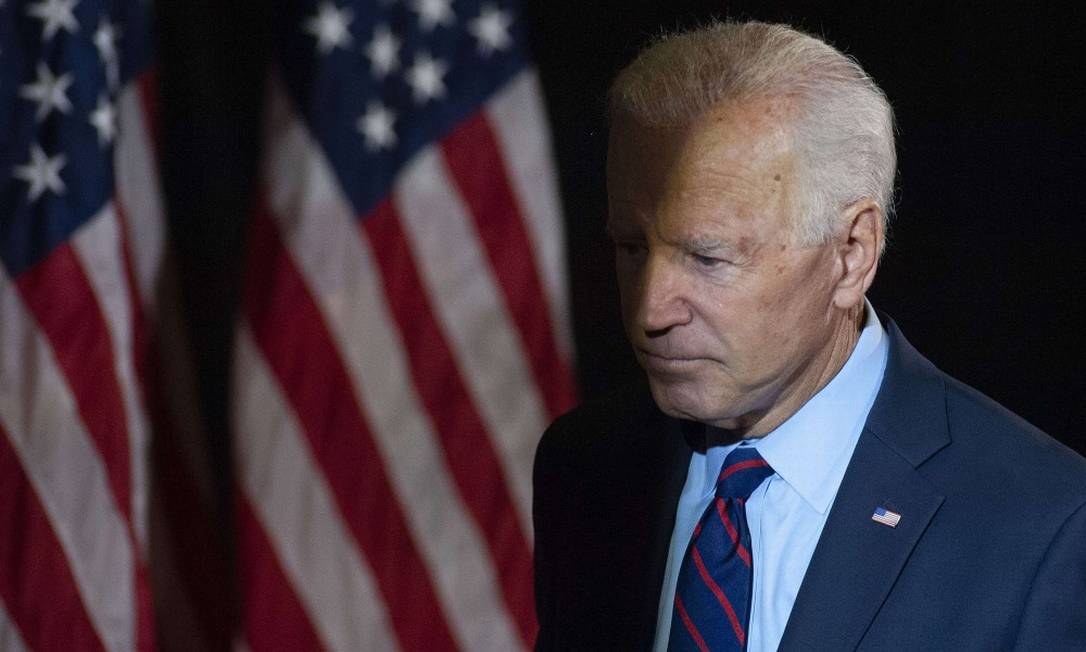 O pré-candidato democrata e ex-presidente dos EUA, Joe Biden Foto: WILLIAM THOMAS CAIN / AFP 24-9-19
