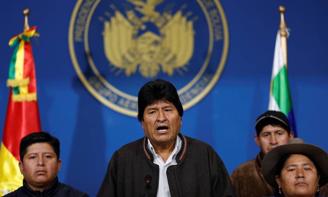 Evo Morales anuncia que concorrerá à Presidência da Bolívia