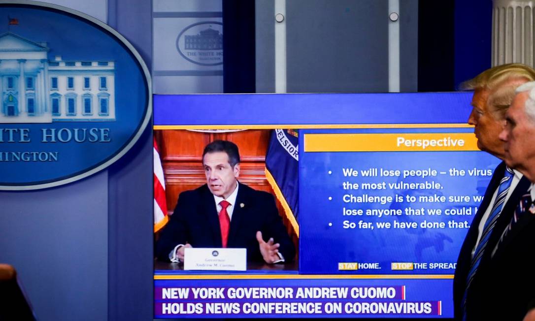 Assista: Governador de Nova York faz teste para coronavírus ao