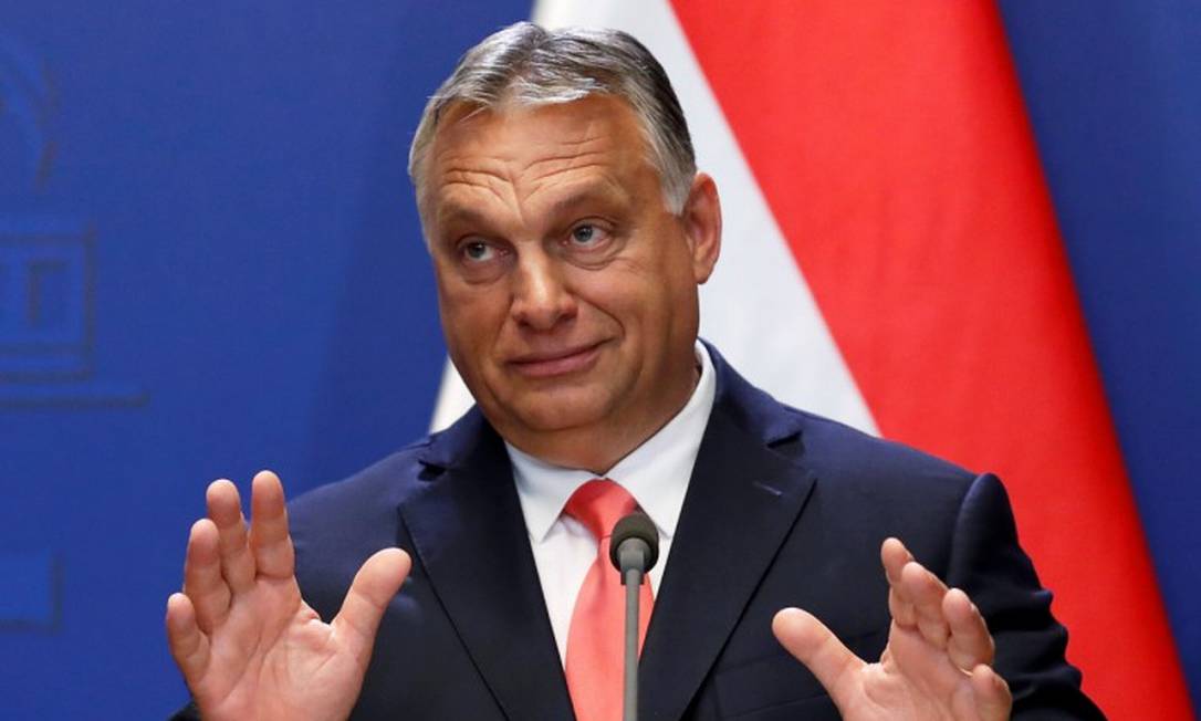 O primeiro-ministro da Hungria, Viktor Orbán Foto: BERNADETT SZABO / REUTERS