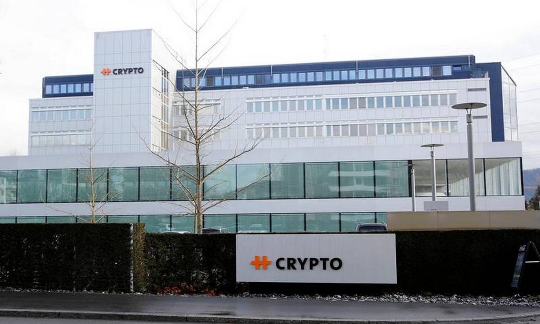 Sede da Crypto AG em Zug, município ao sul de Zurique, na Suíça Foto: Reuters