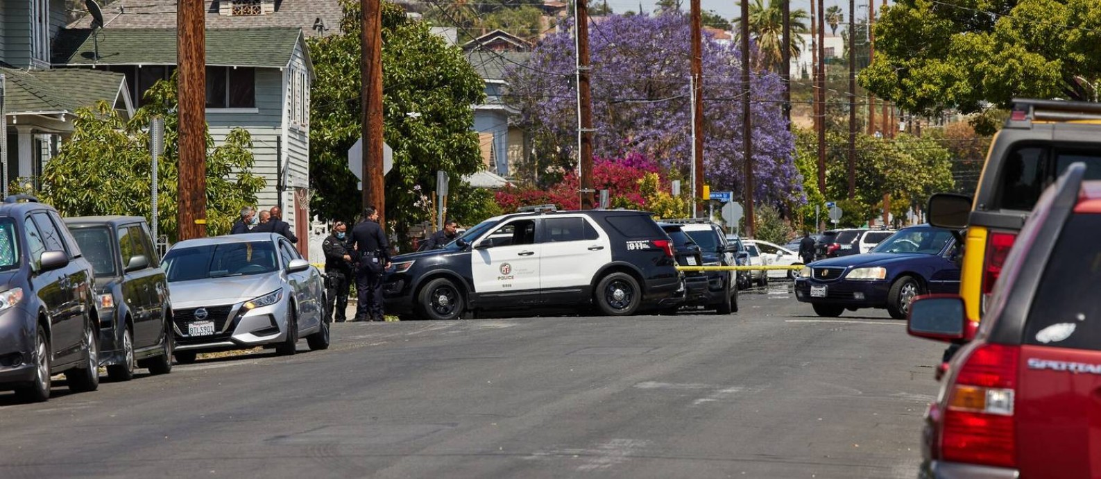 Os assassinatos aumentaram 36% no ano passado em Los Angeles Foto: Ryan Young / The New York Times