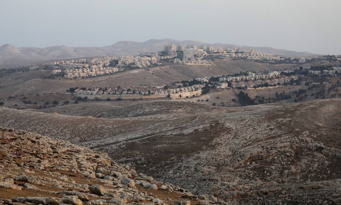 Assentamentos de Israel na Cisjordânia Foto: AMMAR AWAD / REUTERS 27-10-21