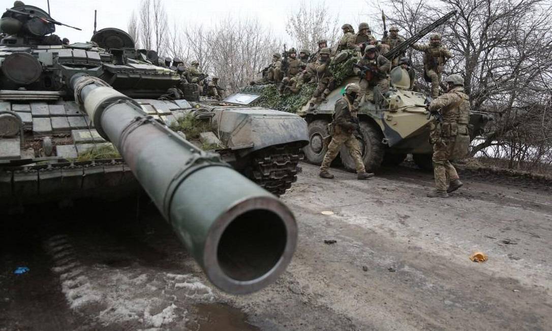 Invasão da Ucrânia pela Rússia cria grandes riscos para a economia global Foto: Guerra