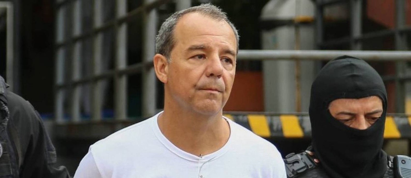 O ex-governador Sérgio Cabral: condenado pelo juiz Marcelo Bretas Foto: Geraldo Bubniak