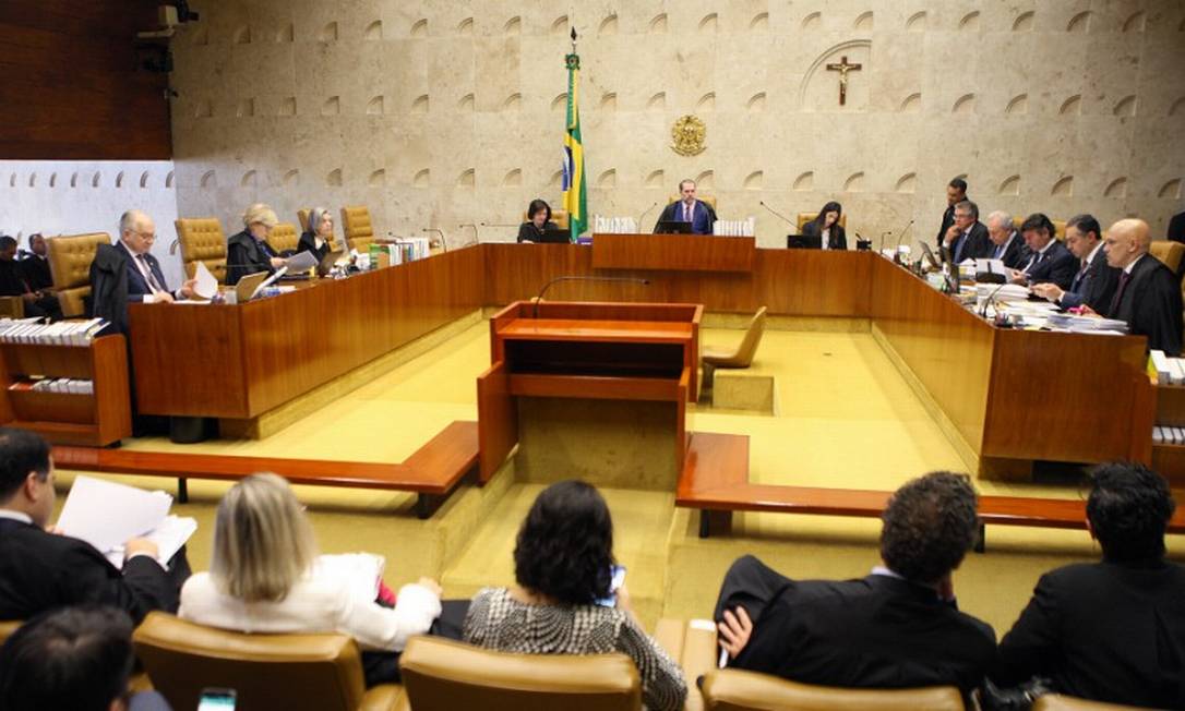 Sessão de encerramento do ano forense do STF Foto: Nelson Jr./SCO/STF / Agência O Globo