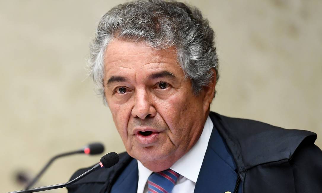 Ministro Marco Aurélio Mello, do Supremo Tribunal Federal Foto: Evaristo Sa / AFP