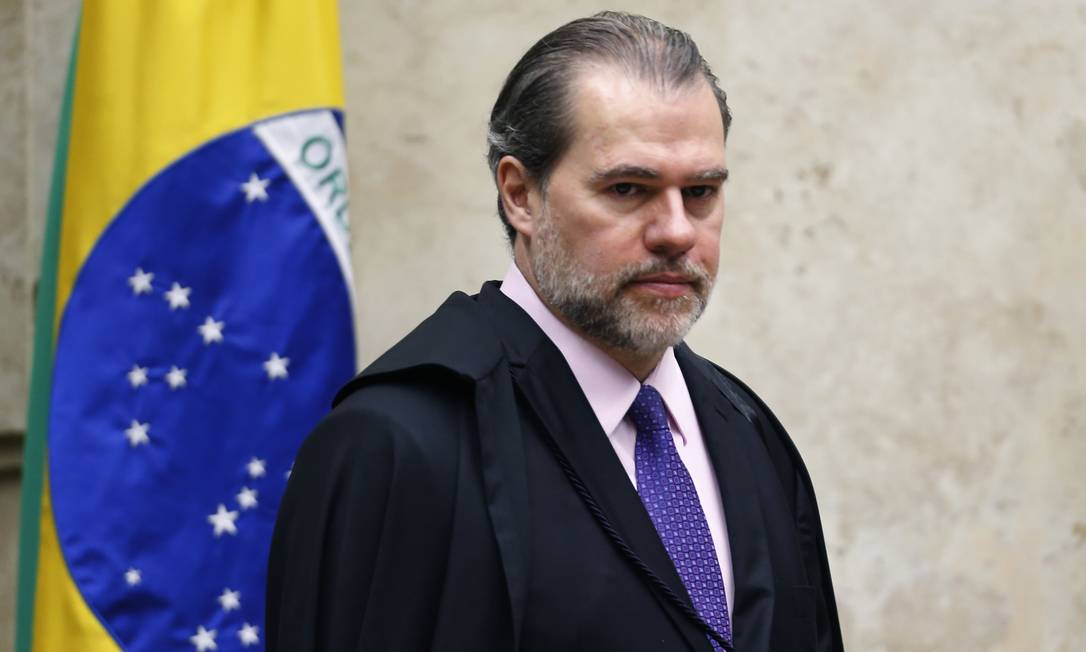 Presidente do STF, o ministro Dias Toffoli Foto: Jorge William 24-04-2019 / Agência O Globo