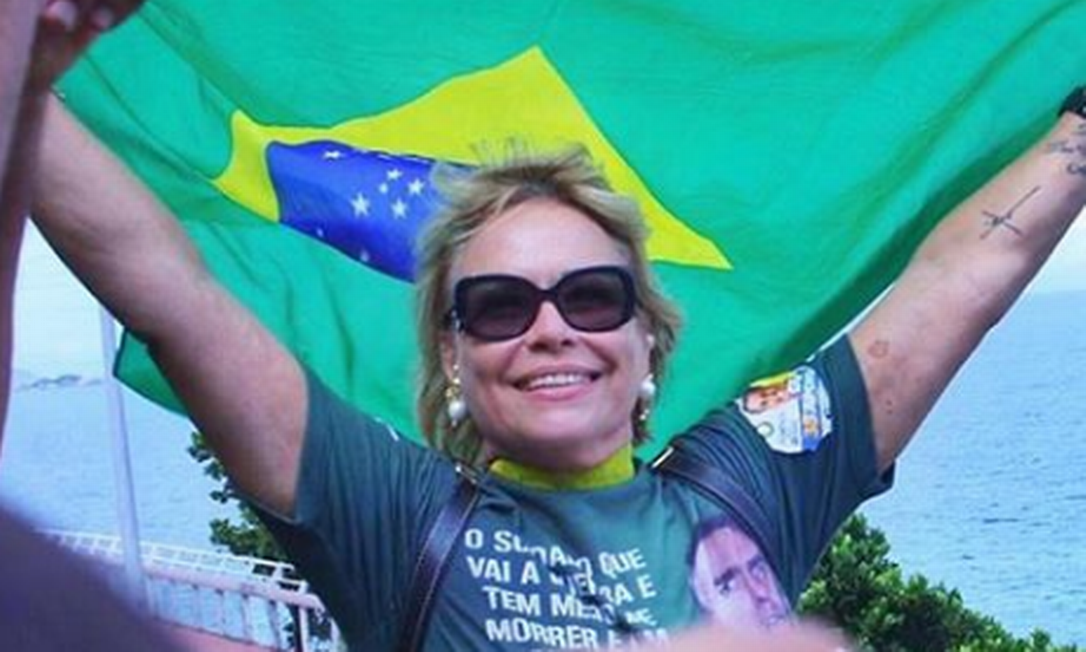 Rogeria Bolsonaro, ex-esposa do presidente Jair Bolsonaro Foto: Reprodução Instagram