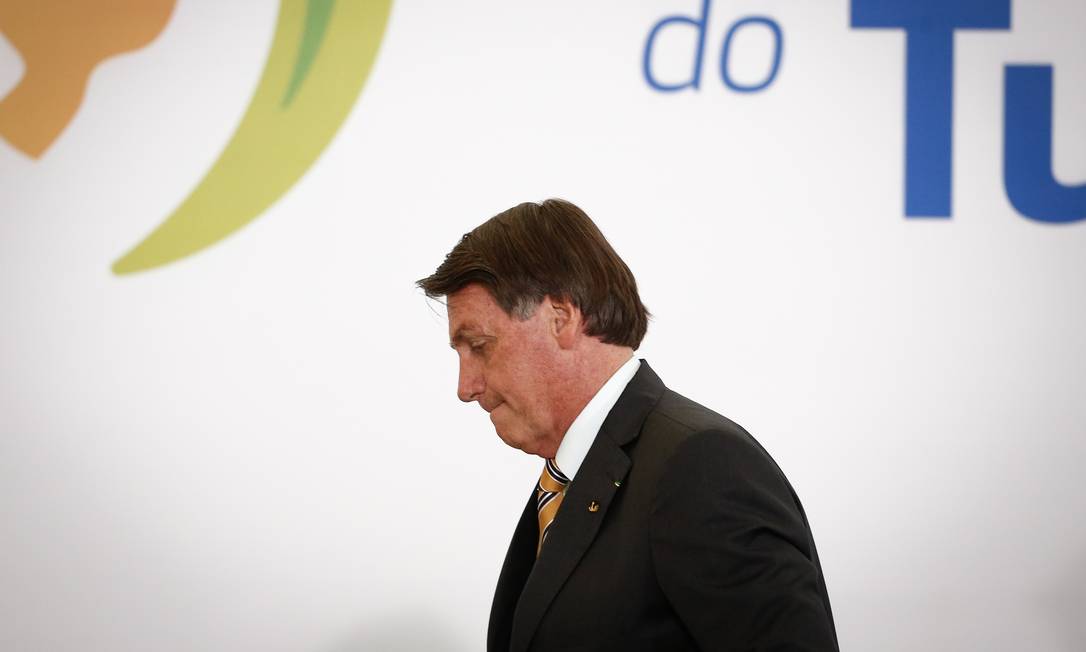 O presidente Jair Bolsonaro Foto: Pablo Jacob / Agência O Globo