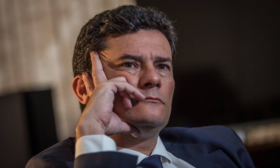 Reação de Moro foi publicada em seu perfil no Twitter pouco depois da conclusão da votação no plenário do STF Foto: Andre Coelho / Getty Images
