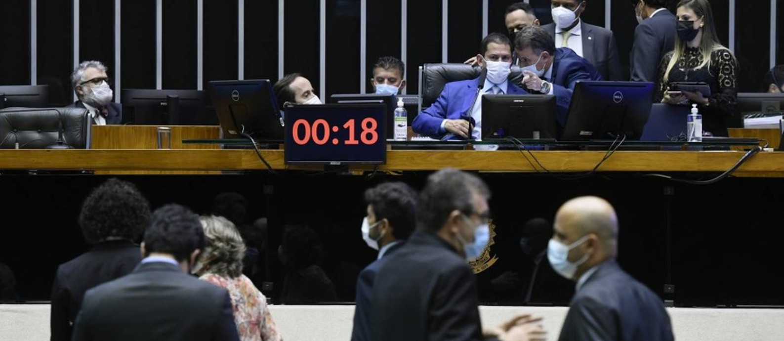 Plenário da Câmara em sessão do Congresso Nacional Foto: Edilson Rodrigues / Agência Senado