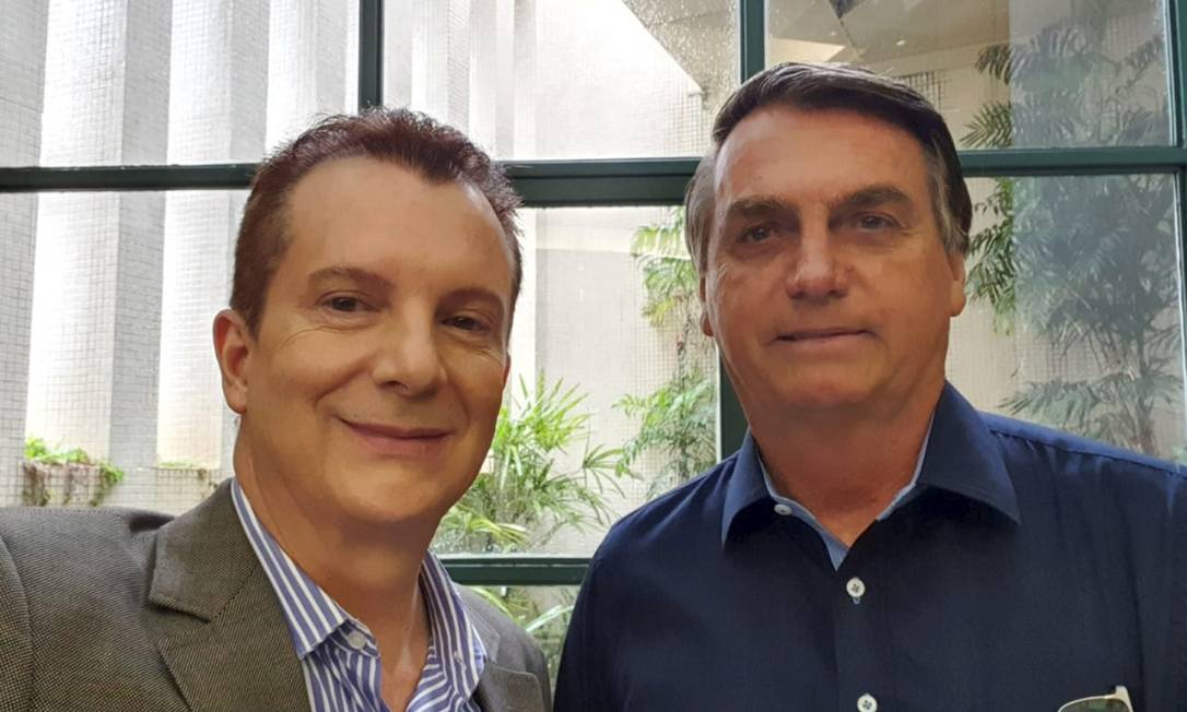 Bolsonaro com Russomanno em São Paulo. Foto: Instagram Foto: Agência O Globo