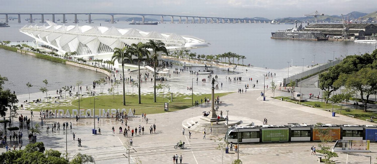 A regiÃ£o do PÃ­er MauÃ¡ Ã© um exemplo claro da revitalizaÃ§Ã£o que transformou o Centro do Rio no lugar mais charmoso da cidade Foto: Pablo Jacob / Pablo Jacob / Agencia O GLobo