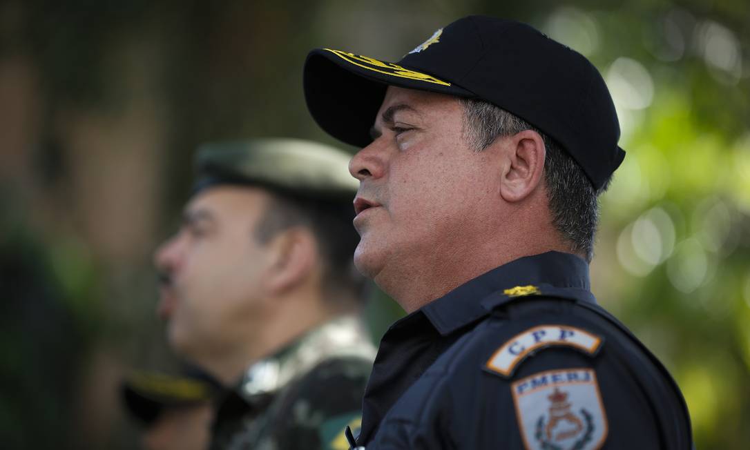 Coronel Figueredo, atual comandante do CPP, ficará à frente da PM Foto: Pablo Jacob / Agência O Globo