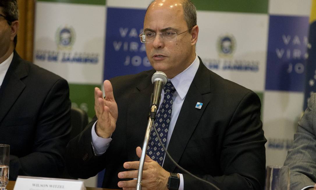 O governador Wilson Witzel Foto: Márcia Foletto / Agência O Globo