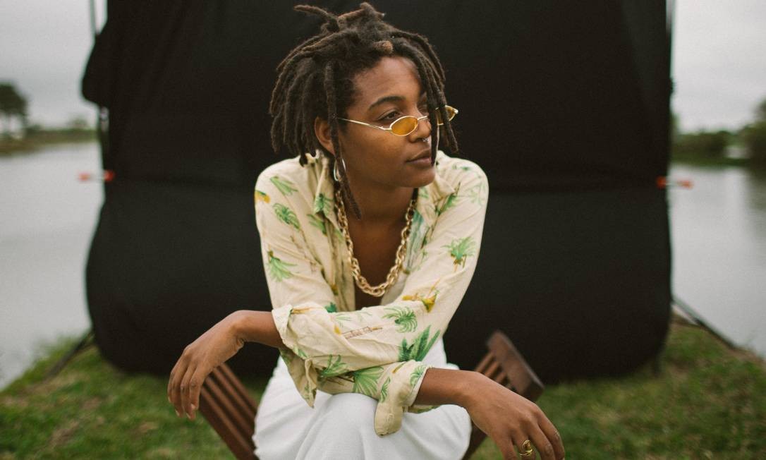 Bia Ferreira. A artista carioca viraliza na internet com música sobre cotas e desigualdade Foto: Divulgação