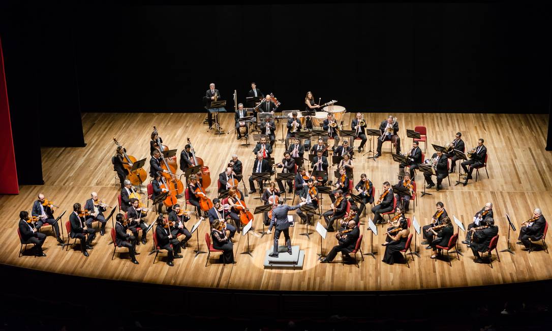 Corpo orquestral fará dois concertos-manifesto neste fim de semana destinados a arrecadar verbas para seu sustento Foto: Cicero Rodrigues / Cicero Rodrigues / OSB