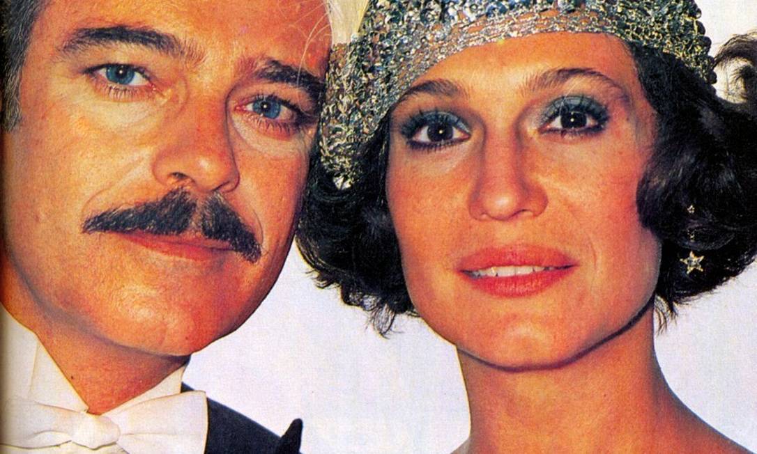 Susana Vieira e Rubens de Falco em cena da novela 'A sucessora', de 1978 Foto: Agência O Globo
